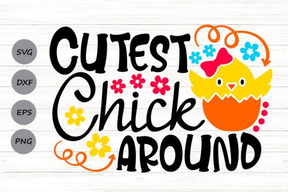 Cute Chick Graphics for Crafts