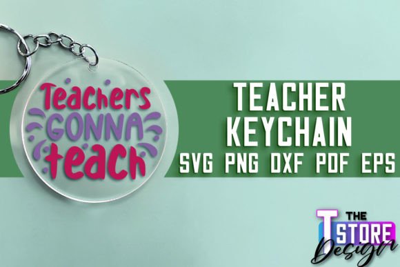 Teacher Keychain SVG Design Funny Quotes for Crafts and Graphics